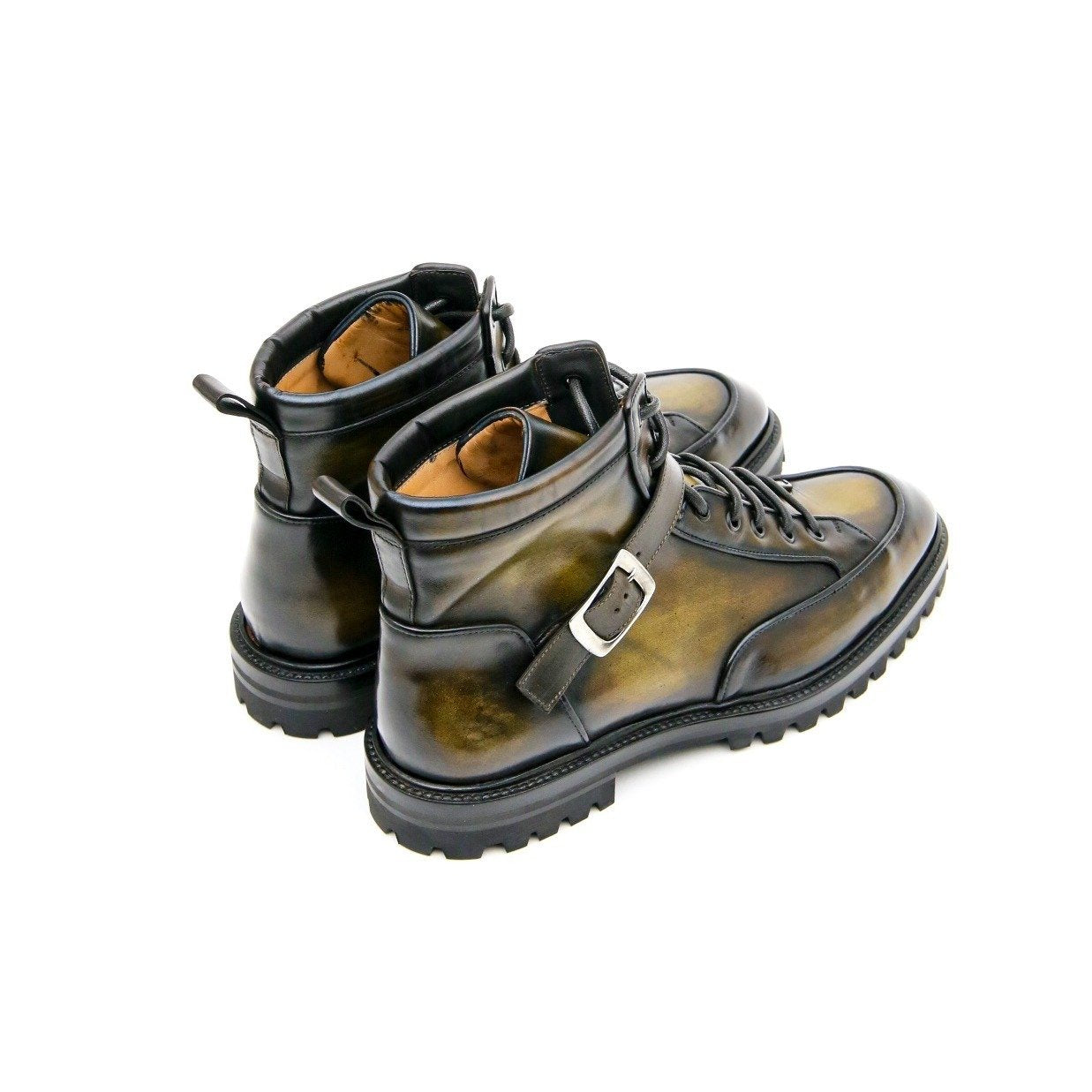 Kubilaï Boots St Moritz Sole, Patinated Version