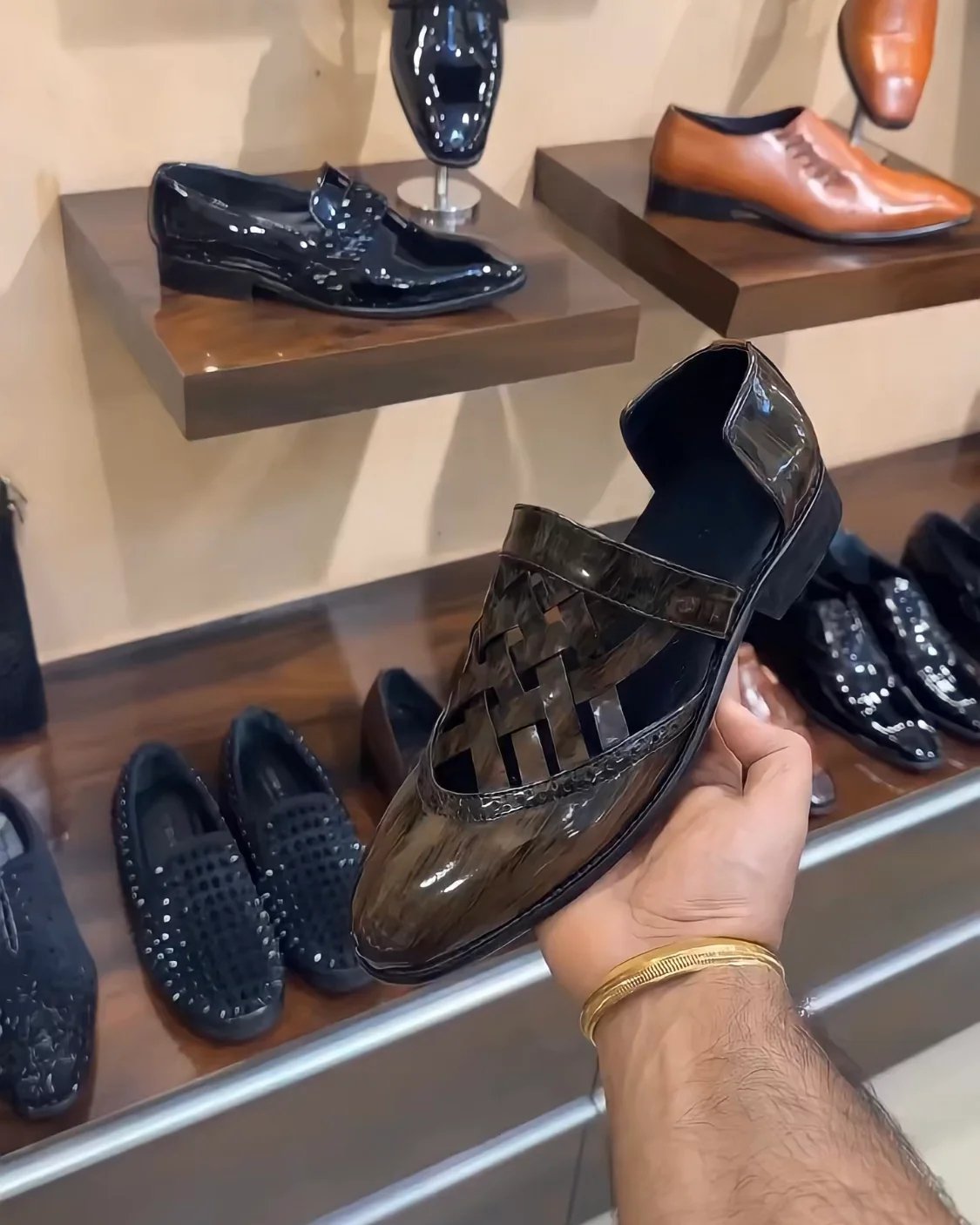 The Authentic Patina Braided Sandals