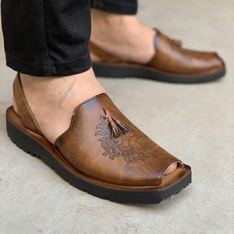 Hand Stitched Leather Unique Kheri