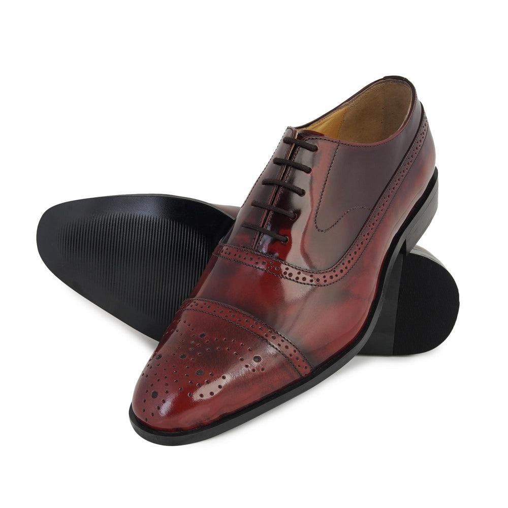 Luca Burgundy Brushoff