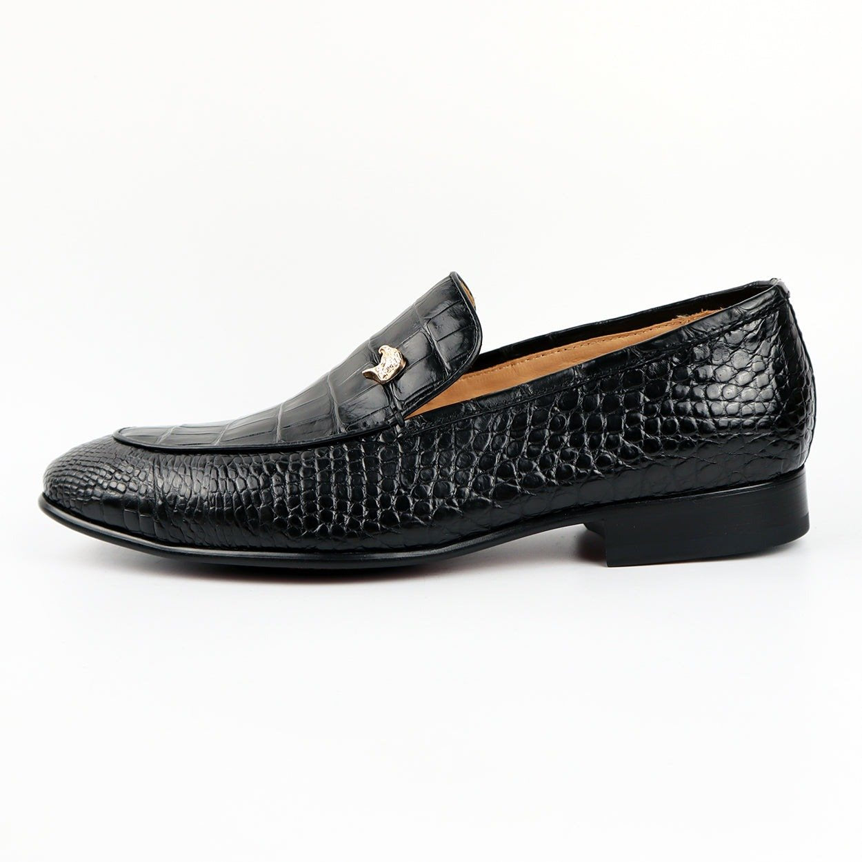 Men's Shoes Genuine Crocodile Alligator Skin Leather Handmade