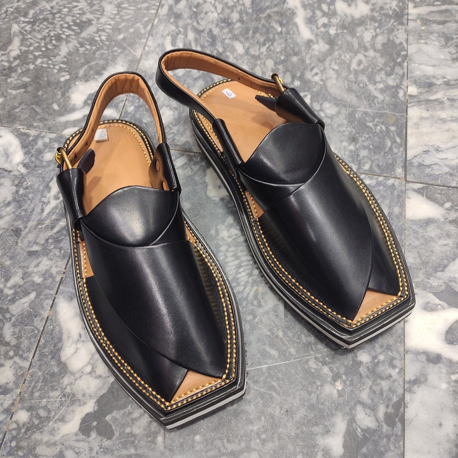 Peshawari Chappal Pure Leather Hand made