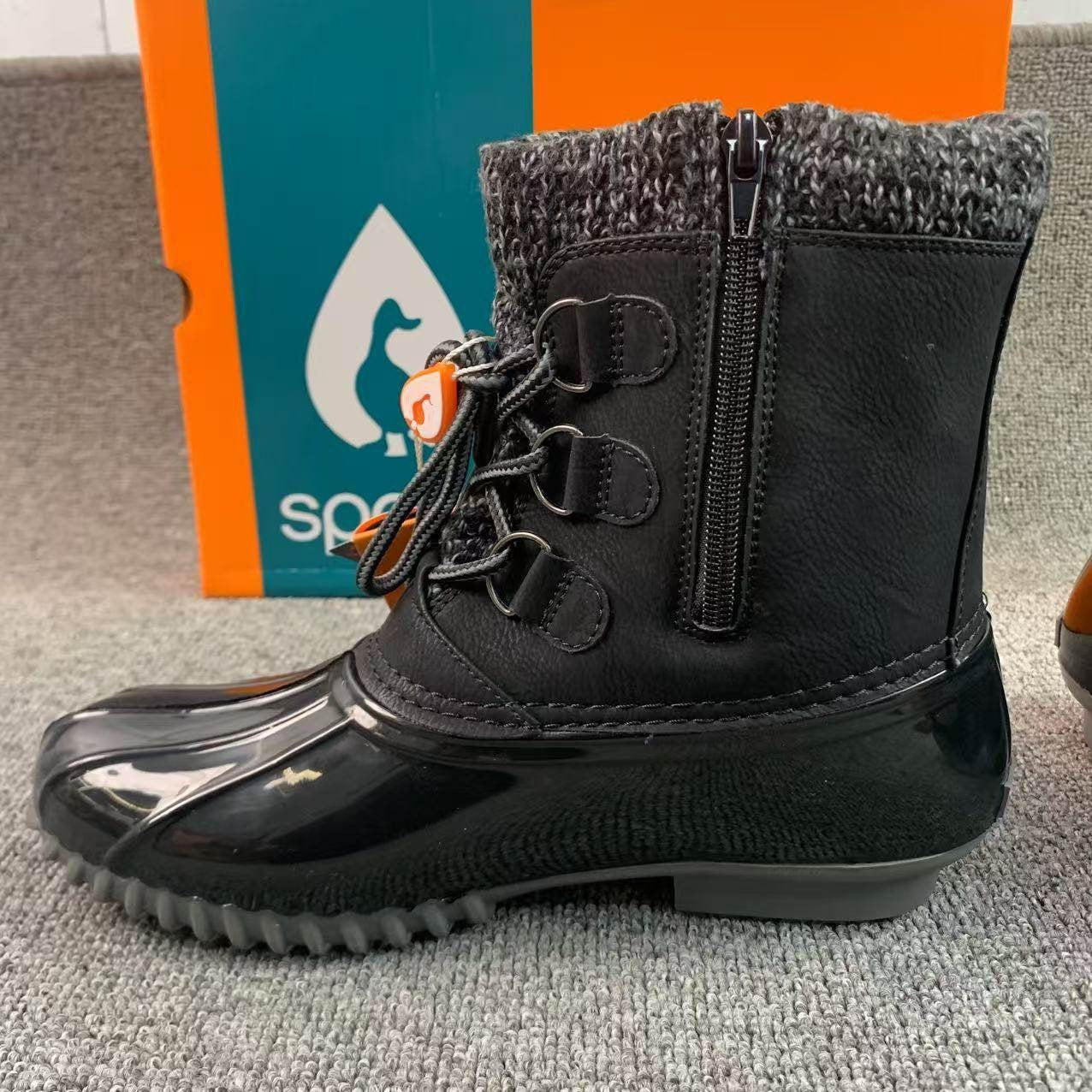 Outdoor Cold Anti-Slip Rain Padded Warm Mid-Calf Snow Boots