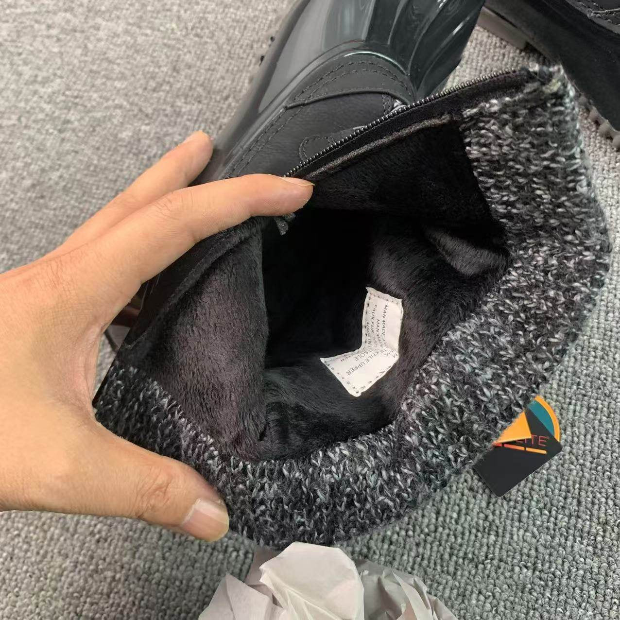 Outdoor Cold Anti-Slip Rain Padded Warm Mid-Calf Snow Boots