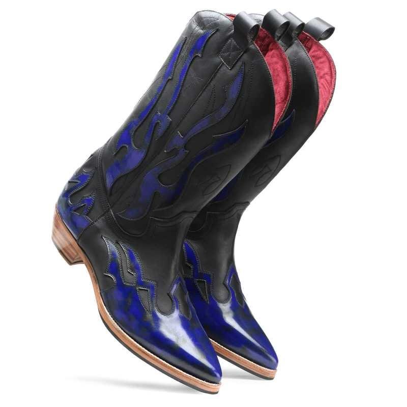 Oniell Handpainted Cowboy Boots