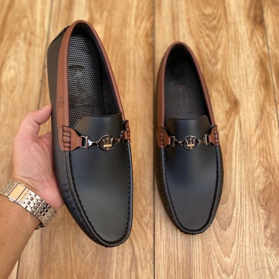 Hand Made Crown Loafer SS-1413