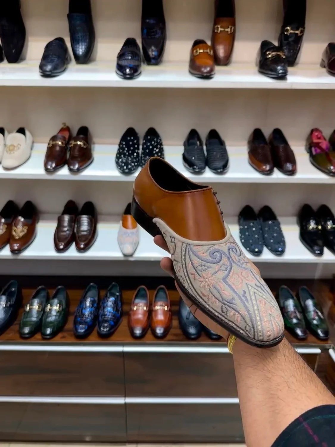 Classic Edition Embroidered Oxfords