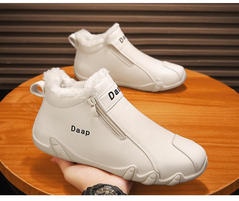 Men's Padded Leather Cowboy Boots