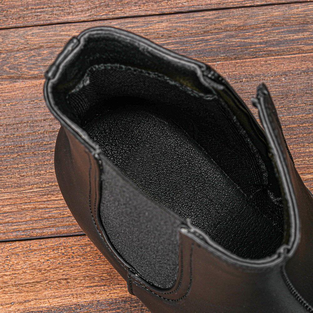 Men's Height Increasing Shoes Chelsea Ankle Boots