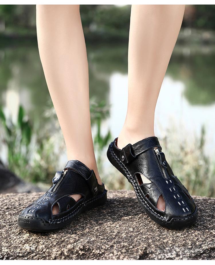 Summer Leather Sandals
