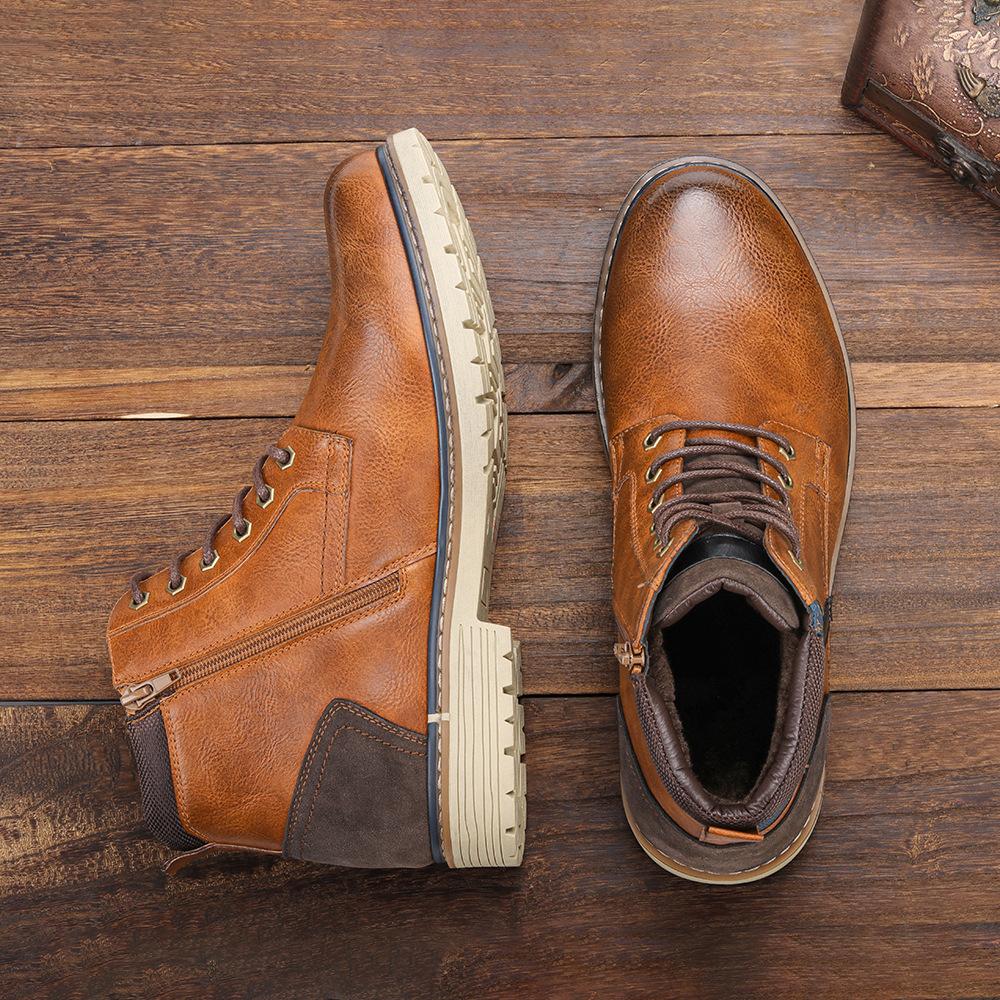 Vintage Fall and Winter Men's Boots