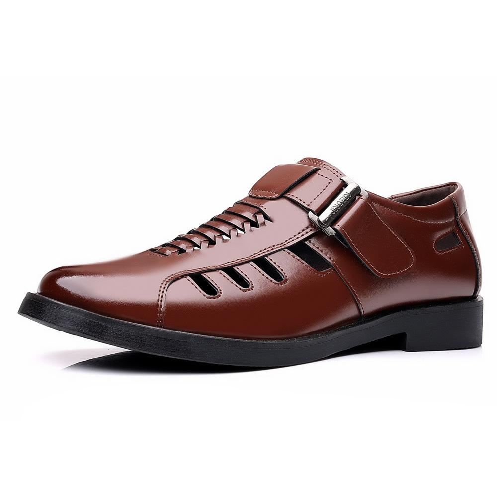 Casual Business Hollowed Out Leather Shoes