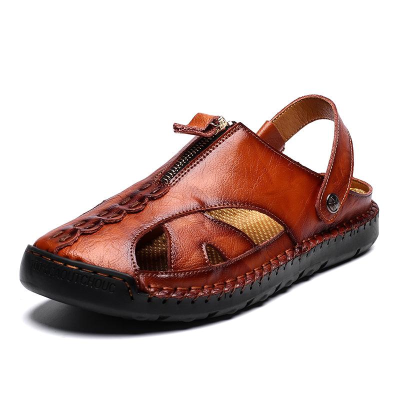 Summer Leather Sandals
