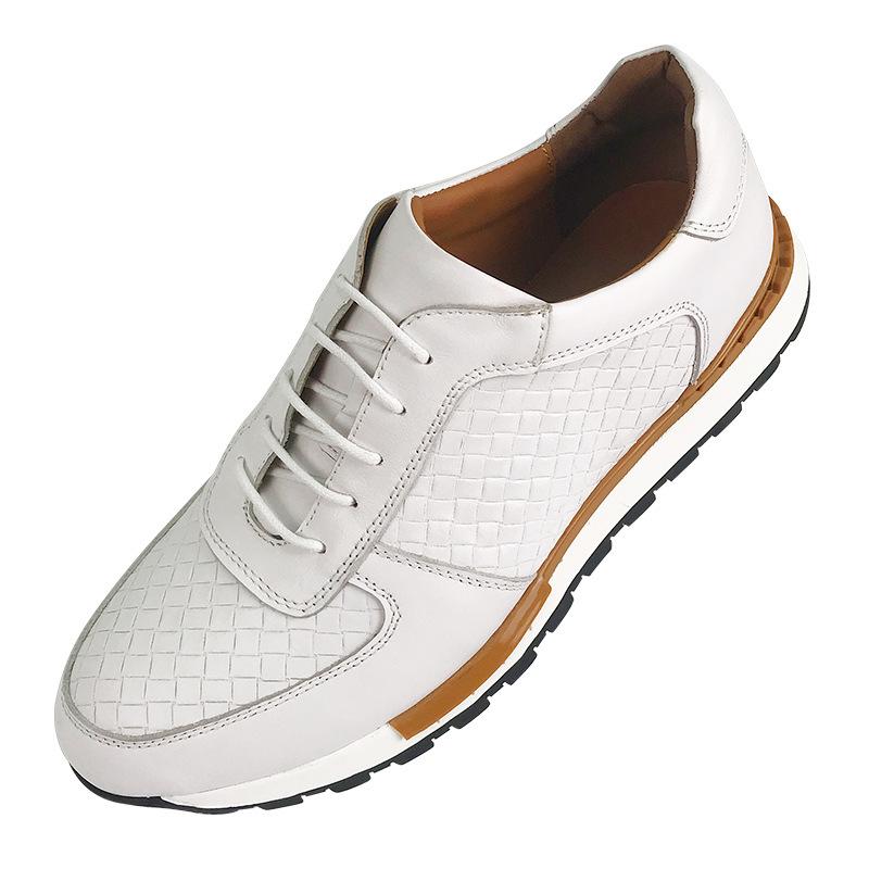 Braided Cowhide Business Shoes