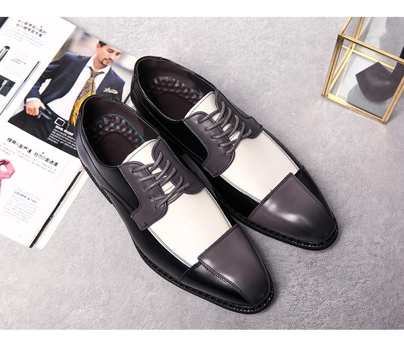 Bruno Marc Men's Tuxedo Dress Shoes Classic Formal Oxfords
