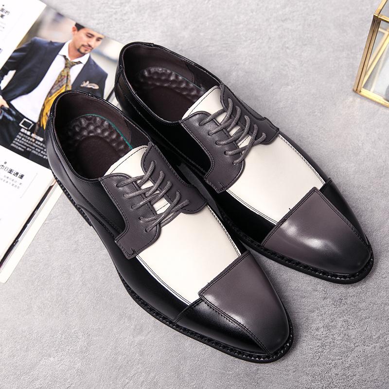 Bruno Marc Men's Tuxedo Dress Shoes Classic Formal Oxfords