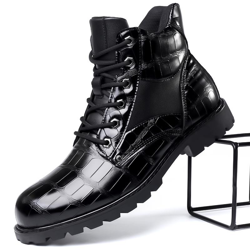 Fashion Men's Mid Boots Martin Boots