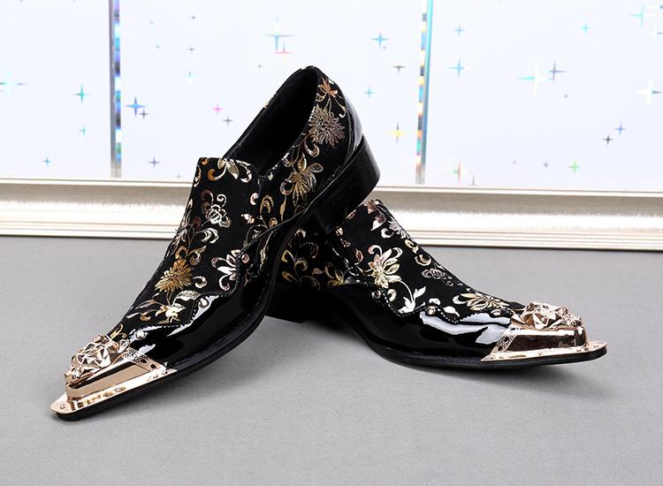 Iron Head Casual Leather Shoes