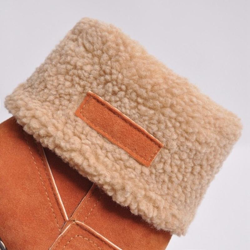 Women's Soft Waterproof Wool Lining Boots
