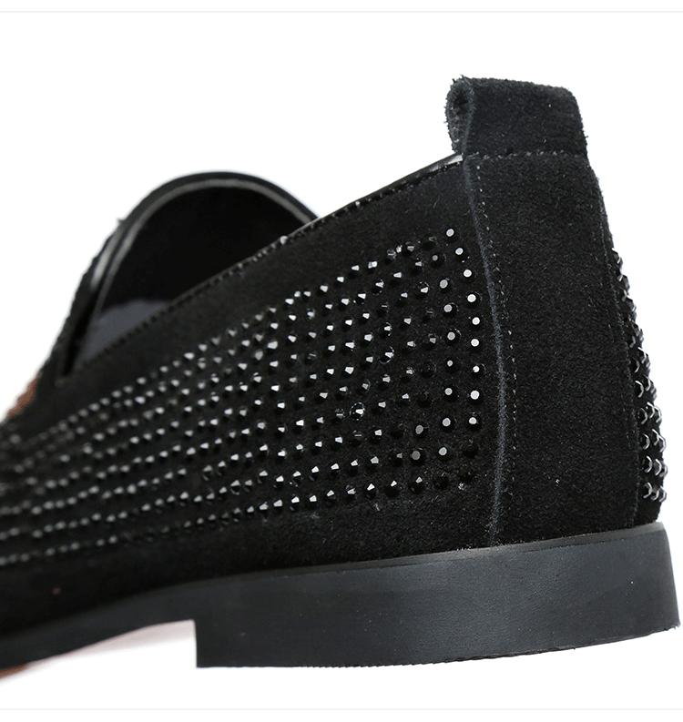 Men's Monster Rhinestone Loafers
