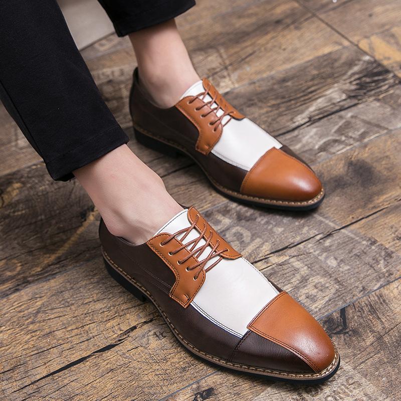 Bruno Marc Men's Tuxedo Dress Shoes Classic Formal Oxfords