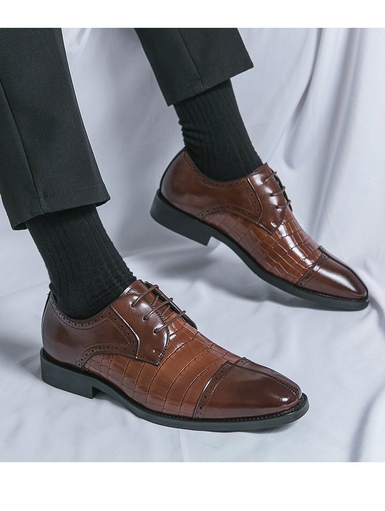 Business Casual Leather Shoes