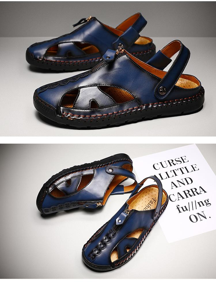 Summer Leather Sandals