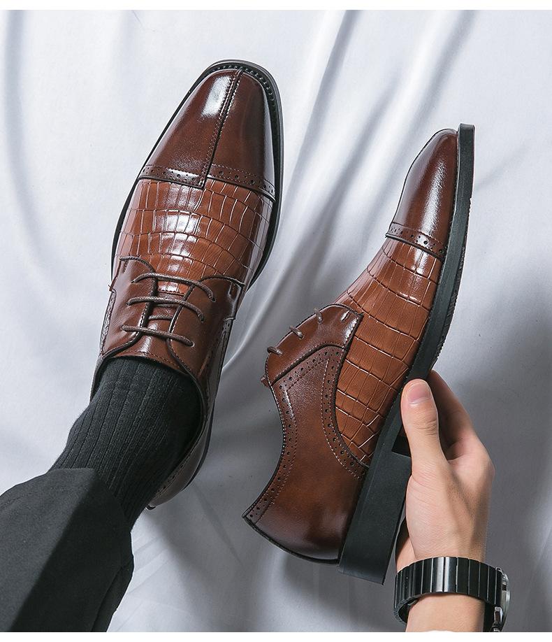 Business Casual Leather Shoes