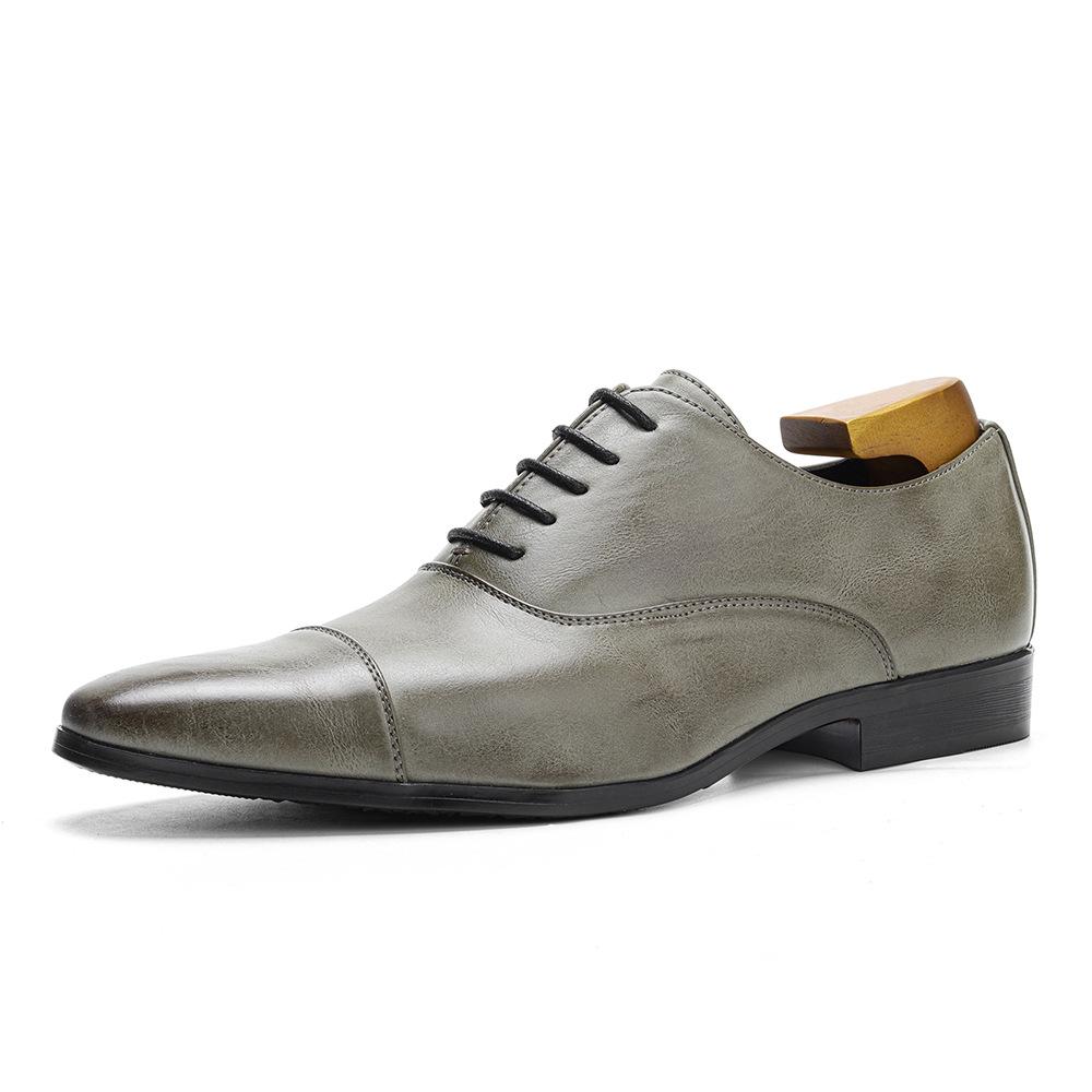 High-end Pointed Toe Oxfords Men's Business Shoes