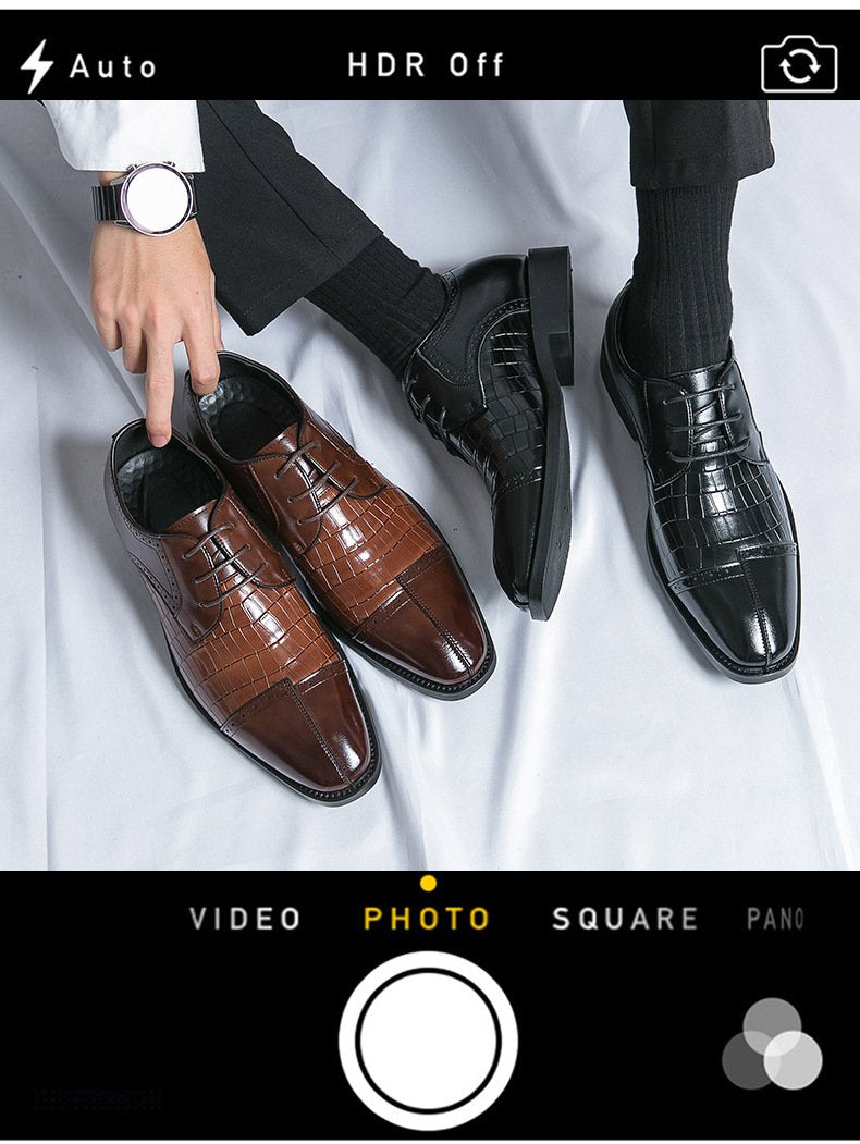Business Casual Leather Shoes