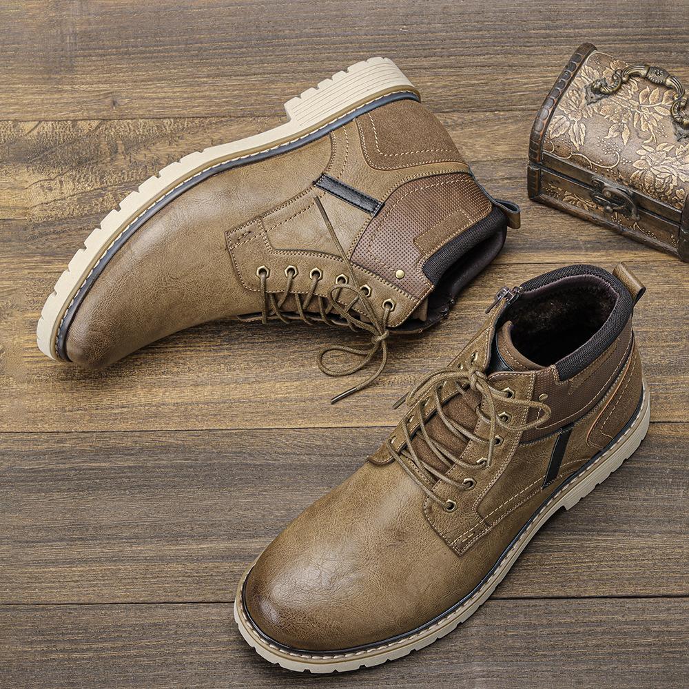 Vintage Fall and Winter Men's Boots