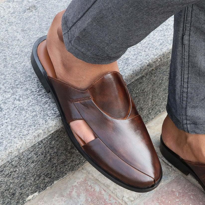 The Vintage Leather Mule SS-172