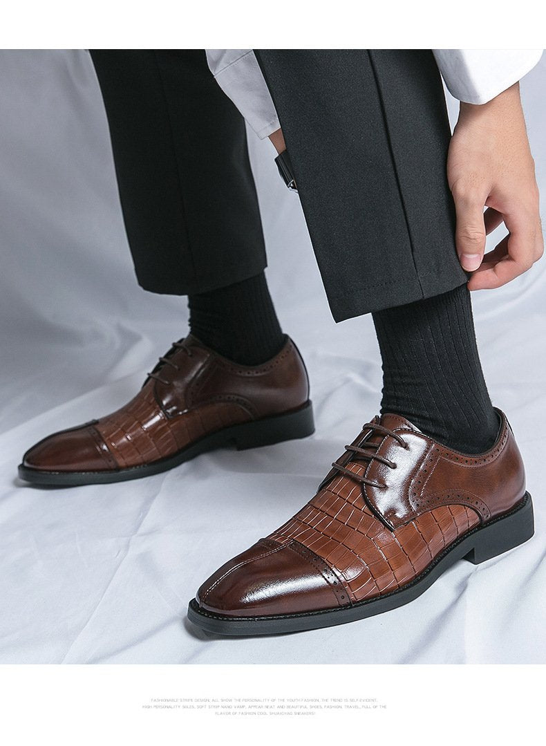 Business Casual Leather Shoes