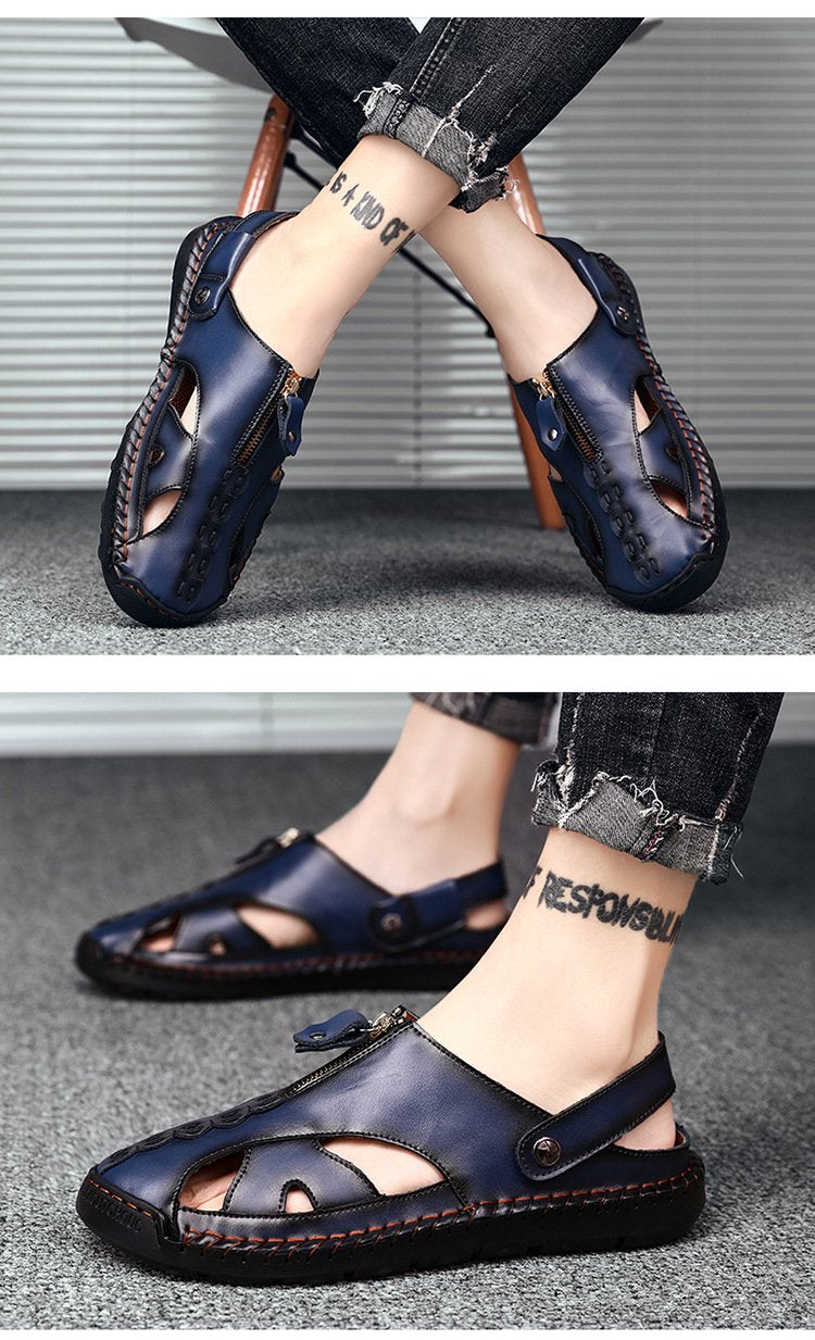 Summer Leather Sandals