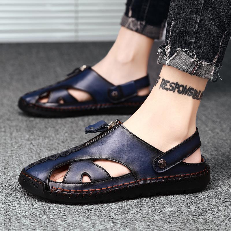 Summer Leather Sandals