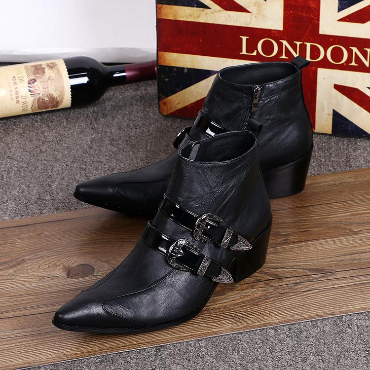 Casual Leather Vintage Boots