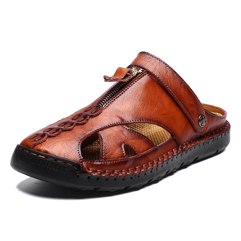 Summer Leather Sandals