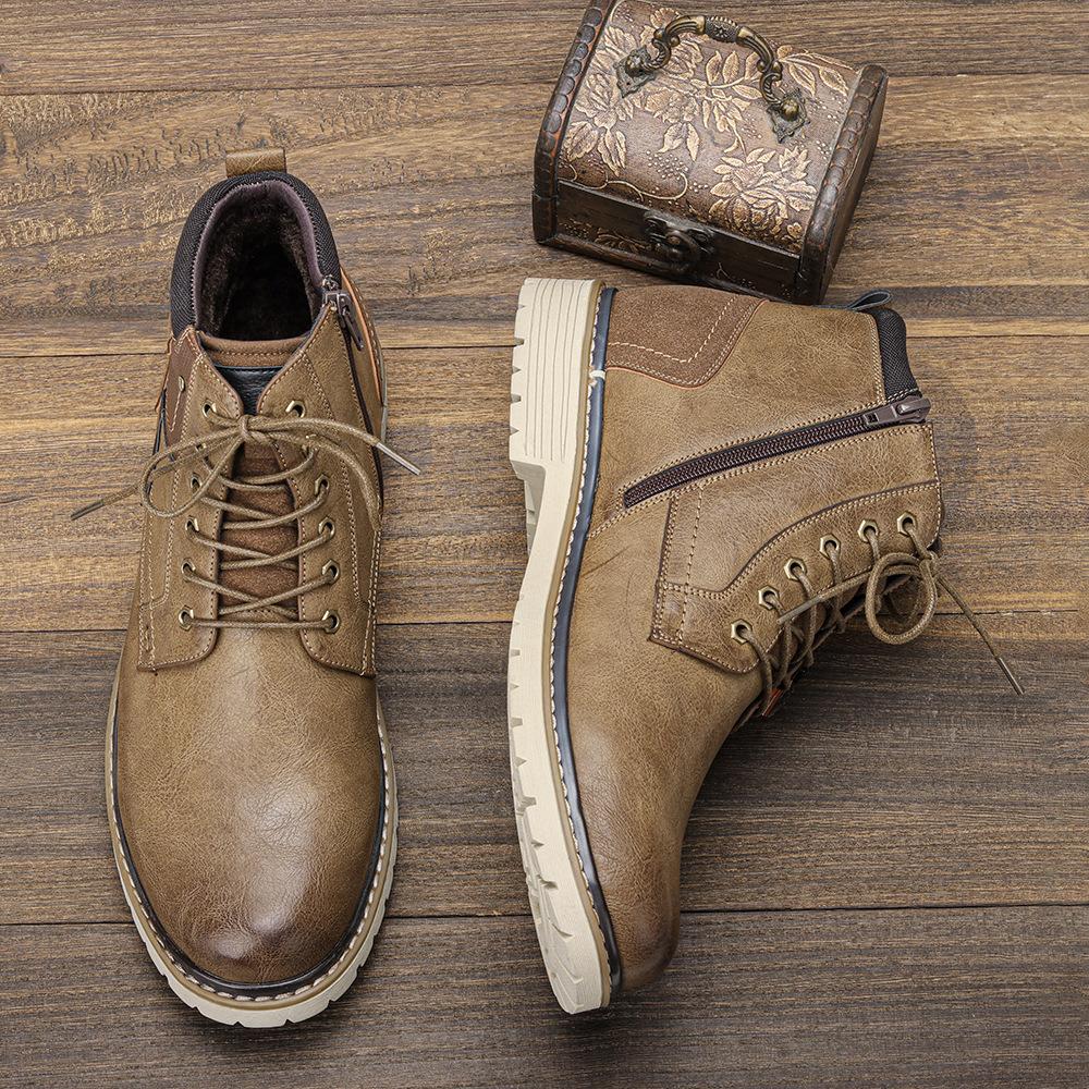 Vintage Fall and Winter Men's Boots