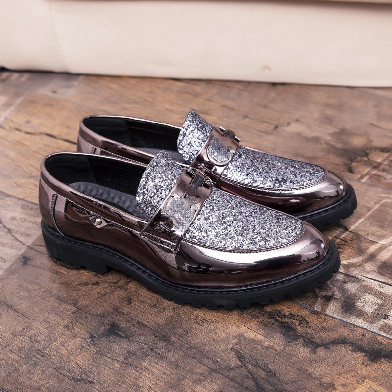 Sequin Shoes Business Formal Leather Shoes