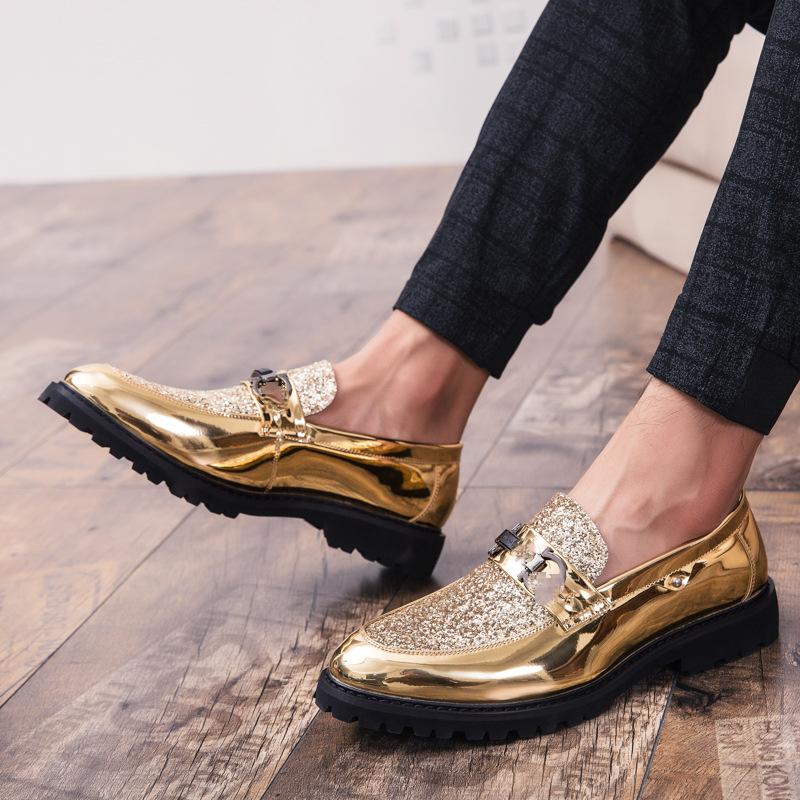 Sequin Shoes Business Formal Leather Shoes
