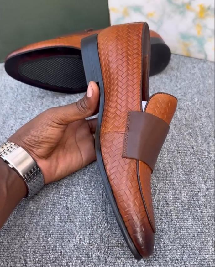 Pure Leather Handmade Shoes-139