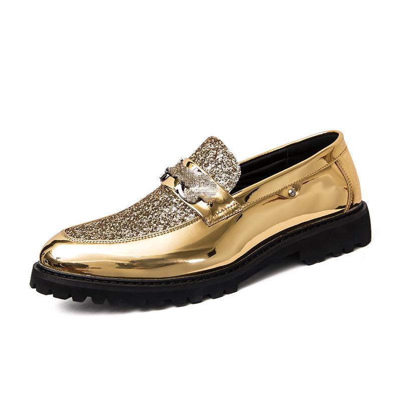 Sequin Shoes Business Formal Leather Shoes
