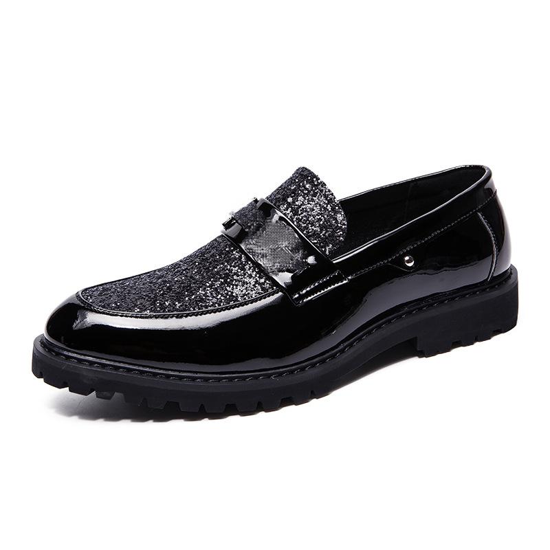 Sequin Shoes Business Formal Leather Shoes
