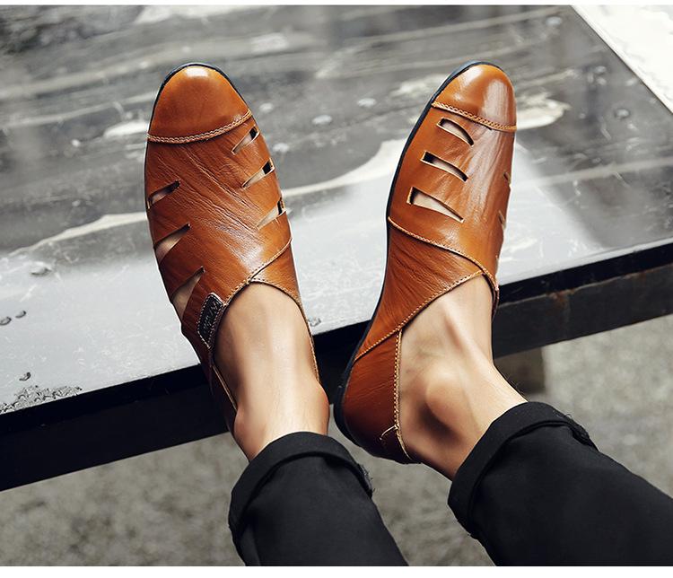 Degora Pure Leather Handmade Sandal-3475