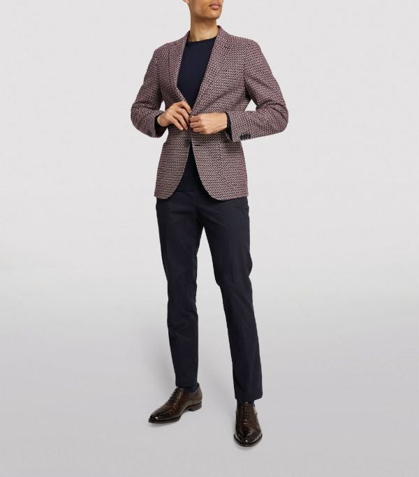 Saddle Crocodile Oxford shoe
