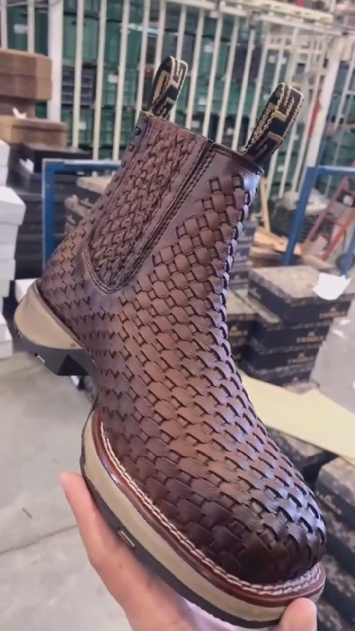 Vintage Hand-crafted Cowboy Boots