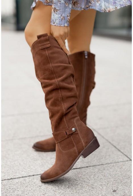 Women'S Side Zip Low Heel Fashion Boots