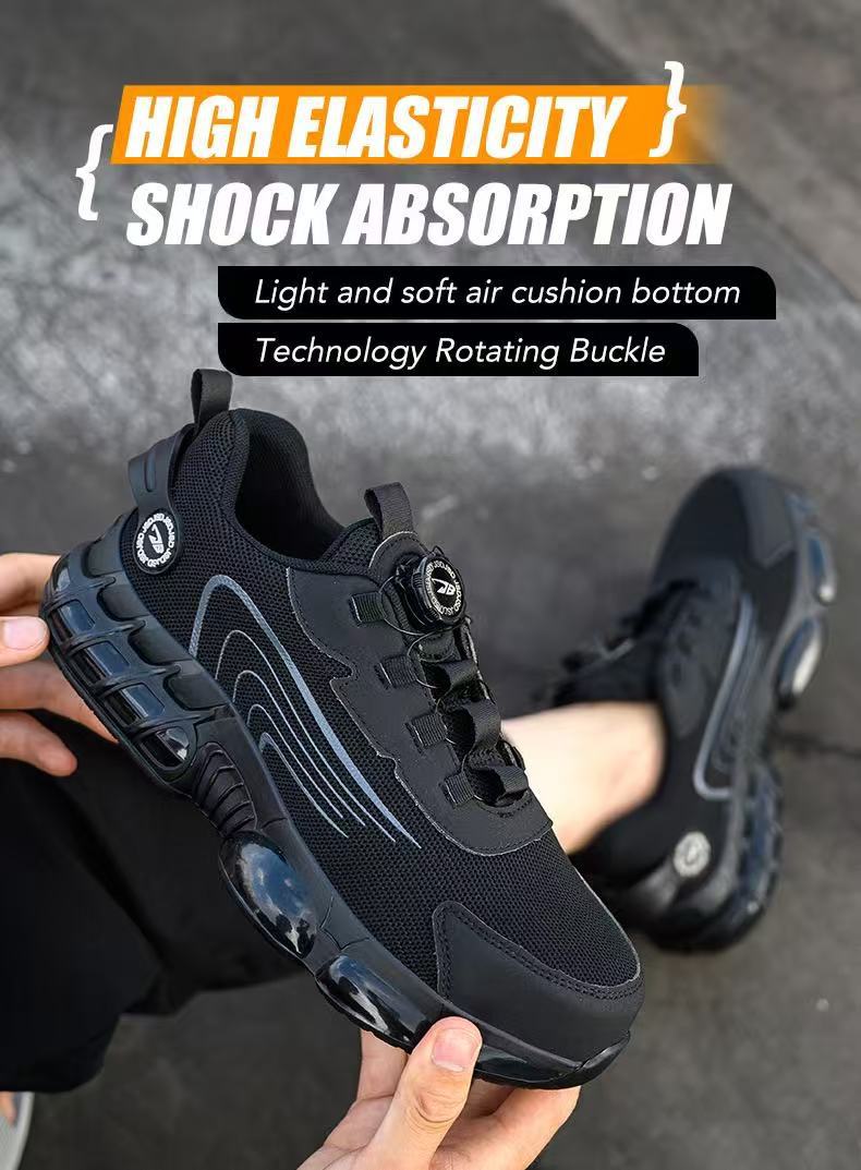 Lace Up Low Top Anti Piercing & Anti Smashing Safety Shoes