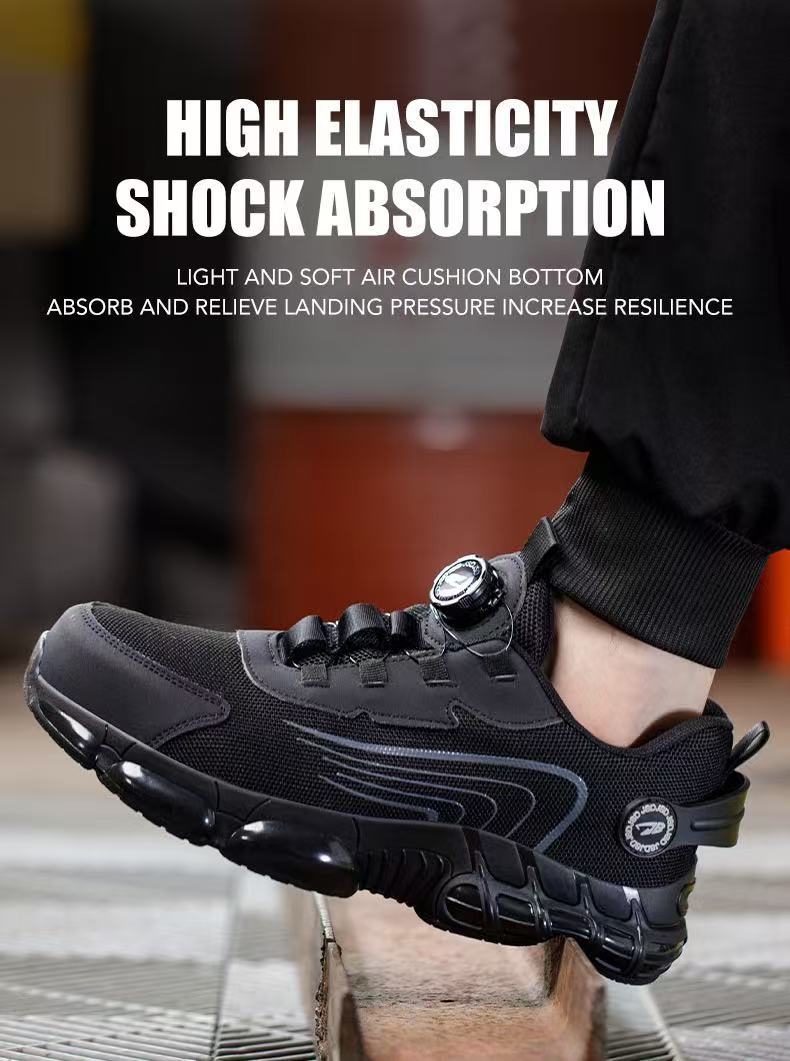 Lace Up Low Top Anti Piercing & Anti Smashing Safety Shoes