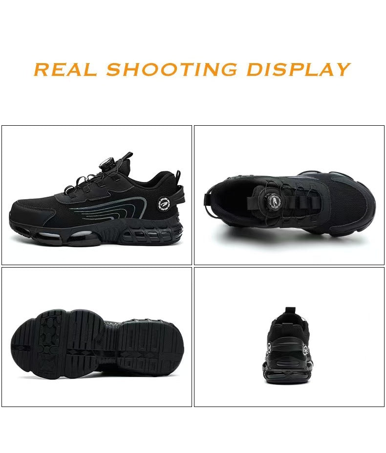 Lace Up Low Top Anti Piercing & Anti Smashing Safety Shoes